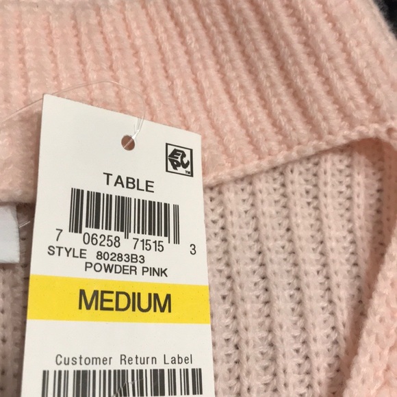 Bar III Wool Blend Ling Sleeve Choker. M - Picture 5 of 6